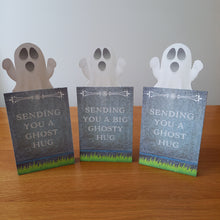 Load image into Gallery viewer, Ghost and gravestone pop out card