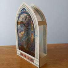 Load image into Gallery viewer, Stained glass window dragon card