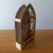 Load image into Gallery viewer, Stained glass window zombie card