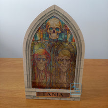 Load image into Gallery viewer, Stained glass window zombie card