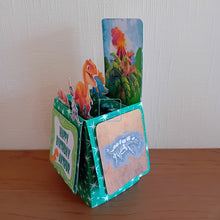 Load image into Gallery viewer, Dinosaur Jurassic pop up box card