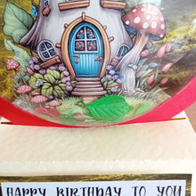 Load image into Gallery viewer, Mushroom house snowglobe