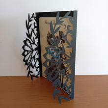 Load image into Gallery viewer, Gothic wedding couple gatefold