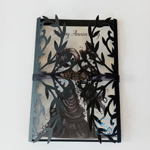 Load image into Gallery viewer, Gothic wedding couple gatefold