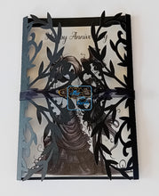 Load image into Gallery viewer, Gothic wedding couple gatefold