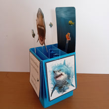 Load image into Gallery viewer, Funny, bad taste shark pop up box card