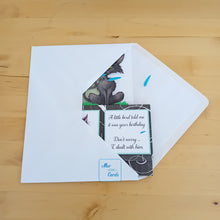 Load image into Gallery viewer, Funny, bad taste cat pop up box card