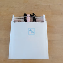 Load image into Gallery viewer, Boxing ring with female boxers pop up box card