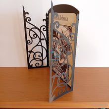 Load image into Gallery viewer, Gothic skeleton couple gatefold