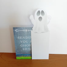 Load image into Gallery viewer, Ghost and gravestone pop out card