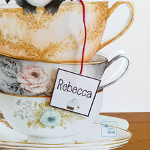 Load image into Gallery viewer, Bat tea pop out card