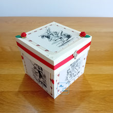 Load image into Gallery viewer, Alice in Wonderland celebration cake exploding box card