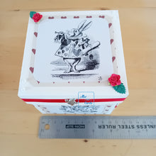 Load image into Gallery viewer, Alice in Wonderland celebration cake exploding box card