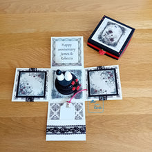Load image into Gallery viewer, Wedding Ghosts Exploding Box Card