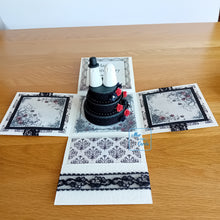 Load image into Gallery viewer, Wedding Ghosts Exploding Box Card