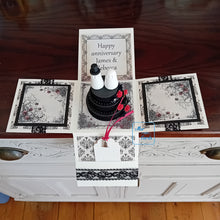 Load image into Gallery viewer, Wedding Ghosts Exploding Box Card
