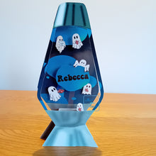 Load image into Gallery viewer, Ghost lava lamp with hearts