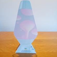 Load image into Gallery viewer, Ghost lava lamp with hearts