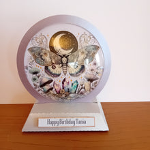 Load image into Gallery viewer, Celestial moth snowglobe