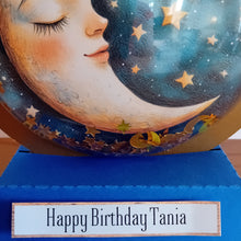 Load image into Gallery viewer, Crescent moon snowglobe