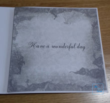 Load image into Gallery viewer, Day of the dead skeleton couple wedding / anniversary card