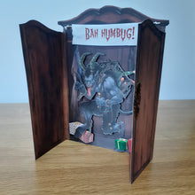 Load image into Gallery viewer, Christmas closet wardrobe with Krampus