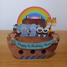 Load image into Gallery viewer, Noah's Ark pop up box card
