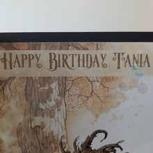 Load image into Gallery viewer, Forest creature gatefold card