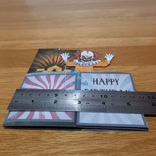 Load image into Gallery viewer, Jack in the box horror clown card