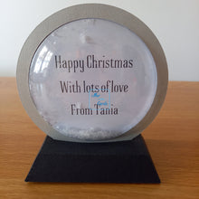 Load image into Gallery viewer, Christmas Ghost Snowglobe card