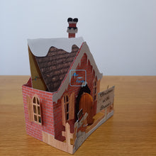 Load image into Gallery viewer, Christmas house card