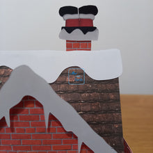 Load image into Gallery viewer, Christmas house card