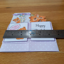 Load image into Gallery viewer, Teddy Bear birthday pop up box card