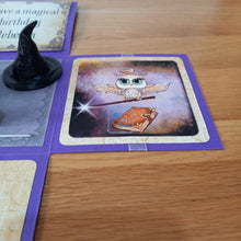 Load image into Gallery viewer, Magic wand exploding box card, with Book of Shadows, Witch's cat & hat