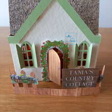 Load image into Gallery viewer, Thatched country cottage card