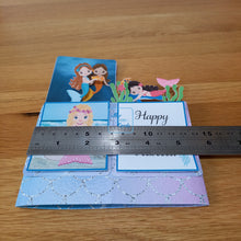 Load image into Gallery viewer, Mermaid pop up box card