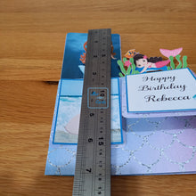 Load image into Gallery viewer, Mermaid pop up box card