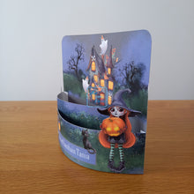 Load image into Gallery viewer, Witch 3d personalised 'bendy' card