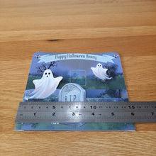 Load image into Gallery viewer, Ghost 3d personalised 'bendy' card
