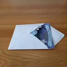 Load image into Gallery viewer, Ghost 3d personalised 'bendy' card