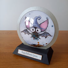 Load image into Gallery viewer, Personalised bat snowglobe