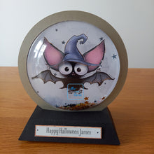 Load image into Gallery viewer, Personalised bat snowglobe