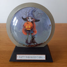 Load image into Gallery viewer, Personalised witch snowglobe