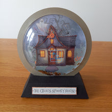 Load image into Gallery viewer, Personalised haunted house & ghost snowglobe