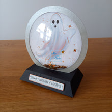 Load image into Gallery viewer, Personalised ghost snowglobe