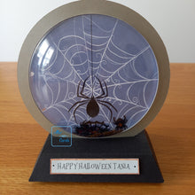 Load image into Gallery viewer, Personalised spider snowglobe