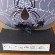 Load image into Gallery viewer, Personalised spider snowglobe