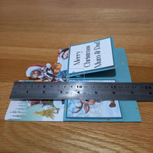 Load image into Gallery viewer, Cute Christmas animal pop up box card