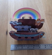 Load image into Gallery viewer, Noah's Ark pop up box card
