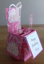 Load image into Gallery viewer, Shoe and handbag pop up box card